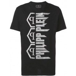 Philipp Plein Platinum Cut Rock T-shirt Men 02 Black Clothing T-shirts Wholesale Dealer