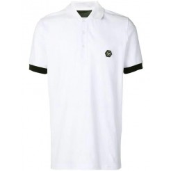 Philipp Plein Thunder Polo Shirt Men 01 White Clothing Shirts Professional Online Store