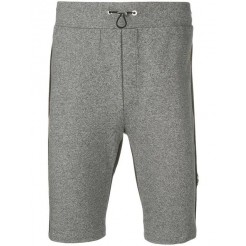 Philipp Plein Active Track Shorts Men 10 Grey Clothing & Running Clearance