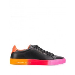 Philipp Plein Gradient Low-top Sneakers Men 02 Black Shoes Low-tops Official Supplier