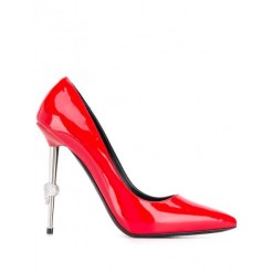 Philipp Plein Original Decollete Pumps Women 13 Red Shoes Online Shop