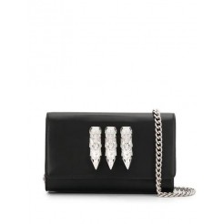 Philipp Plein Skull Clutch Women 02 Black Bags High Quality Guarantee