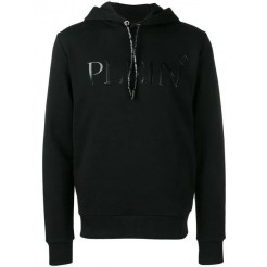 Philipp Plein Skull Hoodie Men 0202 Black/black Clothing Hoodies Outlet On Sale