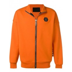 Philipp Plein Statement Jogging Jacket Men 20 Orange Clothing Sport Jackets & Wind Breakers Amazing Selection