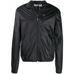 Philipp Plein Hooded Sports Jacket Men 02 Black Clothing Jackets Best Prices