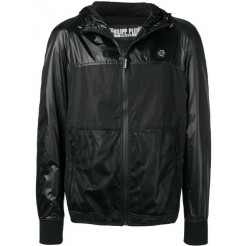 Philipp Plein Textured Jacket Men 02 Black Clothing Bomber Jackets Available To Buy Online