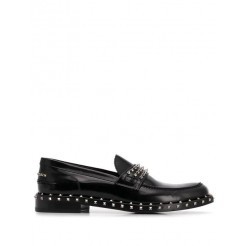 Philipp Plein Crystal Moccasins Men 02 Black Shoes Loafers Discount Shop