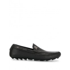 Philipp Plein Skull Motif Loafers Men 02 Black Shoes Vast Selection