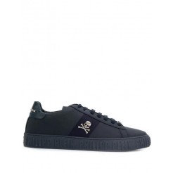 Philipp Plein Skull Detail Sneakers Men 14 Dark Blue Shoes Low-tops Most Fashionable Outlet