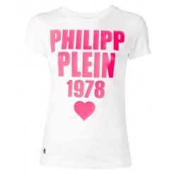 Philipp Plein Logo Slim-fit T-shirt Women 01 White Clothing T-shirts & Jerseys Uk Store