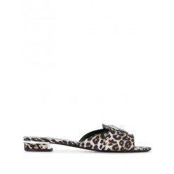 Philipp Plein Statement Leopard Print Slides Women 17 Shoes Flip Flops