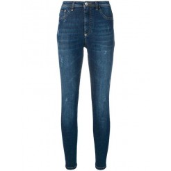 Philipp Plein High-waisted Jeans Women 14ee Summer Breeze Clothing Skinny Famous Brand