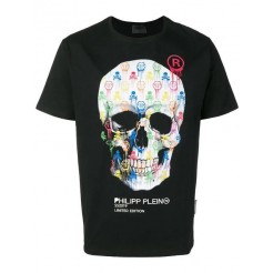 Philipp Plein Skull Print T-shirt Men 02 Black Clothing T-shirts Timeless Design