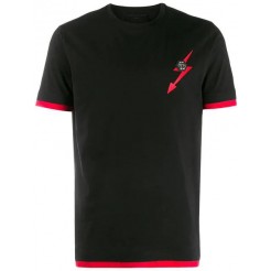 Philipp Plein Casual T-shirt Men 02 Black Clothing T-shirts Outlet Store