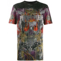 Philipp Plein Printed T-shirt Men 02 Black Clothing T-shirts High-tech Materials