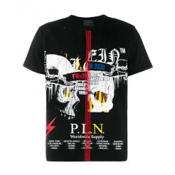 Philipp Plein Printed T-shirt Men 02 Black Clothing T-shirts Online Shop