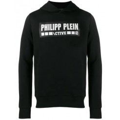 Philipp Plein Active Hoodie Men 02 Black Clothing Hoodies Wholesale Online Usa