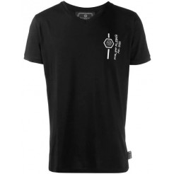 Philipp Plein Platinum Skull T-shirt Men 02 Black Clothing T-shirts Where Can I Buy