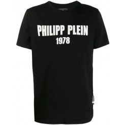Philipp Plein Logo Print T-shirt Men 02 Black Clothing T-shirts Top Brand Wholesale Online