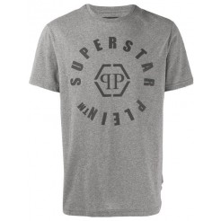 Philipp Plein T-shirt Platinum Cut Men 10 Grey Clothing T-shirts Official