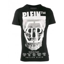 Philipp Plein Ss Skull T-shirt Men 02 Black Clothing T-shirts Super Quality