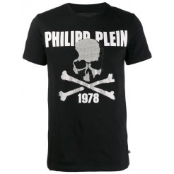 Philipp Plein Skull T-shirt Men 02 Black Clothing T-shirts Shop