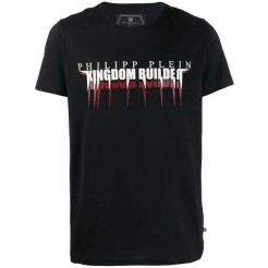 Philipp Plein Platinum Cut Statement T-shirt Men 02 Black Clothing T-shirts