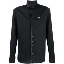Philipp Plein Statement Platinum Shirt Men 02 Black Clothing Shirts Prestigious