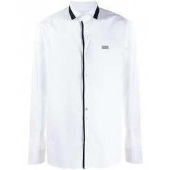 Philipp Plein Platinum Statement Shirt Men 01 White Clothing Shirts Premium Selection