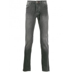Philipp Plein Original Super Straight Cut Jeans Men 10hk Hugs`n`kisses Clothing Slim-fit