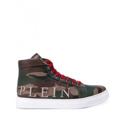 Philipp Plein Camouflage Hi-top Sneakers Men 65/mtly Shoes Hi-tops Finest Selection