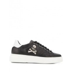Philipp Plein Skull Chunky Sole Sneakers Women 02 Black Shoes Trainers Classic Fashion Trend