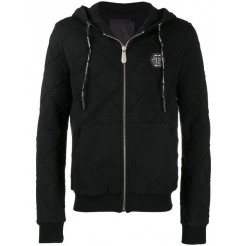 Philipp Plein Statement Hoodie Men 02 Black Clothing Hoodies Ever-popular