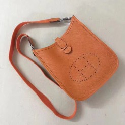 Hermes Mini Evelyne TPM Bag Orange