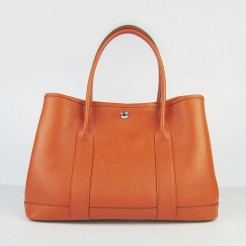 Hermes Garden Party Handbag Large 36cm Orange