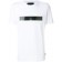 Philipp Plein Logo Panel T-shirt Men 01 White Clothing T-shirts Attractive Design