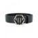 Philipp Plein Logo Buckle Belt Men 02 Black Accessories Belts Popular