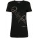 Philipp Plein Big Crystal Signature T-shirt Women 02 Black Clothing T-shirts & Jerseys Sale Online