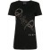 Philipp Plein Big Crystal Signature T-shirt Women 02 Black Clothing T-shirts & Jerseys Sale Online