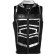 Philipp Plein Metallic Logo Gillet Jacket Men 0270 Black/silver Clothing Waistcoats & Gilets In Stock