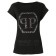 Philipp Plein Logo Embellished Xyz T-shirt Women 02 Black Clothing T-shirts & Jerseys Complete In Specifications