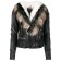 Philipp Plein Zipped Jacket Women 0291 Black/nickel Clothing Leather Jackets Wholesale Online Usa