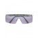 Philipp Plein Visor-style Studded Sunglasses Women Ccwk Black/ Fume/ Nk Accessories