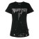 Philipp Plein Rhinestone Logo T-shirt Women 02 Black Clothing T-shirts & Jerseys Wide Range