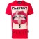 Philipp Plein X Playboy Printed T-shirt Men 13 Red Clothing T-shirts