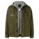 Philipp Plein X Playboy Layered Military Jacket Men 6502 Military/black Clothing Jackets