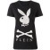 Philipp Plein Playboy Bunny T-shirt Women 02 Black Clothing T-shirts & Jerseys