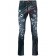 Philipp Plein Paint-effect Distressed Jeans Men 08nf No Flag Clothing Slim-fit Authentic