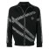 Philipp Plein Warning Track Jacket Men 0201 Black/ White Clothing Sport Jackets & Wind Breakers Luxury Fashion Brands