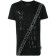 Philipp Plein Crystal Logo Embellished T-shirt Men 0201 Black / White Clothing T-shirts